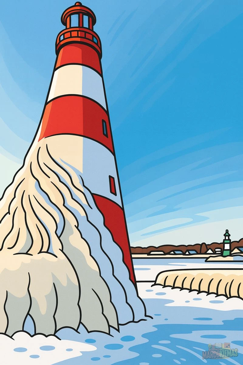 Užšalęs švyturys